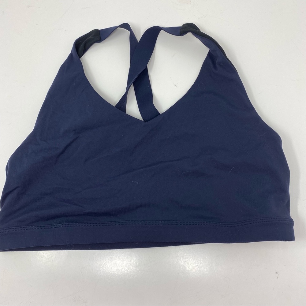 Prana Blue Sports Bra Large